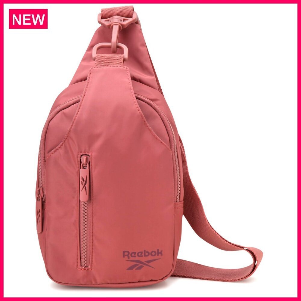 Compact Convertible Crossbody Sling Bag, Polyester Leather, 3 Pockets